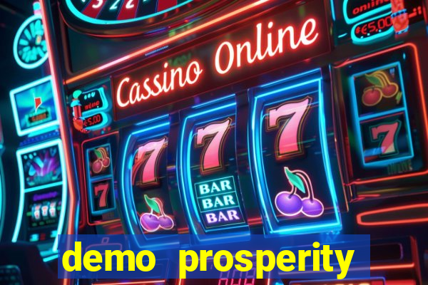 demo prosperity fortune tree pg soft